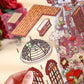 Mr. Paper Landscaping Flat Stickers Prince Fairy Tale Book Series DIY 3D Landscaping Flat Sticker Pack