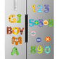 Cross-border Children's Magnetic Puzzle Refrigerator Sticker Capital Alphanumeric Animal Cognitive Magnetic Sticker Early Education Enlightenment Puzzle
