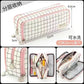 Oxford Cloth Double-Open Pencil Case, Large Capacity Stationery Box, Thickened, Wear-Resistant, Waterproof Pencil Bag for Students, Suitable for Middle and High School Students