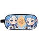 Cross-Border Nezha Stationery Box, Children's Portable Large-Capacity Storage Pencil Case, Student Wear-Resistant Double-Layer Portable Pencil Case Wholesale
