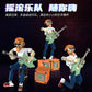 Wandering Rock Guitar Bluetooth Speaker Creative Building Small Particle Building Blocks Children's Educational Toy Model Ornaments