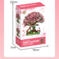 Cross-border TEMU Compatible Lego Sakura Tree House Rainbow Tree Blocks Children's Educational Assembled Toys for Girls Gift