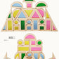 Acrylic Transparent Color Light and Shadow Building Blocks Baby Creative Construction Early Education Educational Toys Children's Rainbow Building Blocks