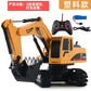 Cross-border 11-way children's electric toy lighting and sound effects engineering vehicle 1:20 crawler alloy remote control excavator model