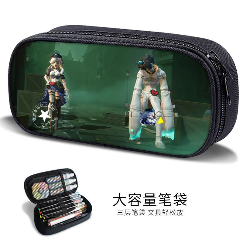 Redmond Irene Stationery Bag Eggman Party Peggy Two-Dimensional Pen Bag Boys Stationery Box Elementary School Pencil Bag