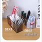 Multifunctional Acrylic Pen Holder Transparent Desktop Storage Box Pen Holder Office Stationery Compartment Storage Box Large Capacity