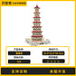 Three-Dimensional Puzzle Ancient Style 3D Model Building Assembled Wooden Kidsren's Educational House Toy Building Blocks Temple of Heaven Mortise and Tenon