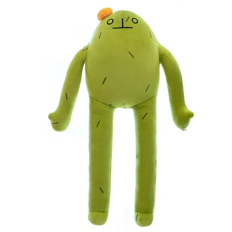 Creative New Frog Cactus Plush Toy Doll Home Sleeping Companion Large Doll Birthday Gift Cloth Doll