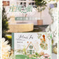Manor Tour Landscaping Die-Cut Pet Sticker Book Retro Manor Orange Character Handbook Decoration Material Sticker