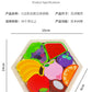 Cross-Border Children's Wooden Three-Dimensional Hexagonal Puzzle Animal Transportation Puzzle Building Blocks Early Education Educational Toys