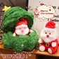 Cross-Border Merry Christmas Tree Doll Plush Toy Christmas Pillow Old Man Elk Doll Christmas Eve Children's Gift