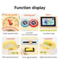 Children's Montessori Early Education Simulation Driving Steering Wheel Digital Switch Light Sound Busy Board Science and Education Aids Educational Toys