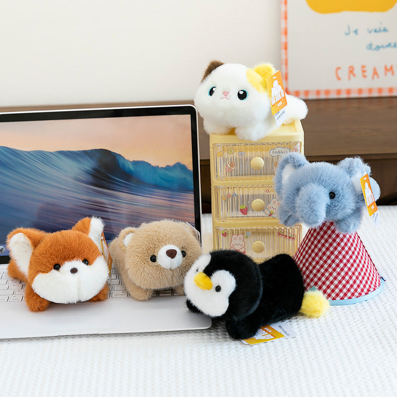 Popular Cute Plush Toy Bunny Doll Desktop Mouse Wrist Rest Doll Plushie