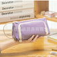 Triangular Pencil Case with Large Capacity and Multi-Functional Features, Korean-Style Ins-Style Stationery Box for Middle and High School Students, Direct from the Manufacturer