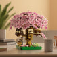Wow, custom cherry tree building blocks assembled children's toys boys and girls Valentine's Day gift Jihui M2109