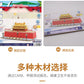 wooden three-dimensional assembled military model angel tank puzzle assembled boy wooden toy diy hut puzzle