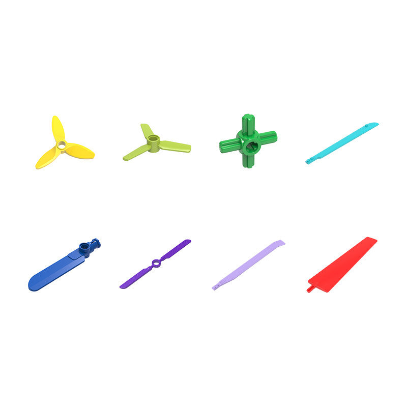 Wange Small Particle Compatible Building Blocks 4617 98135W 92842 99012 99012 15790W Fan Blades