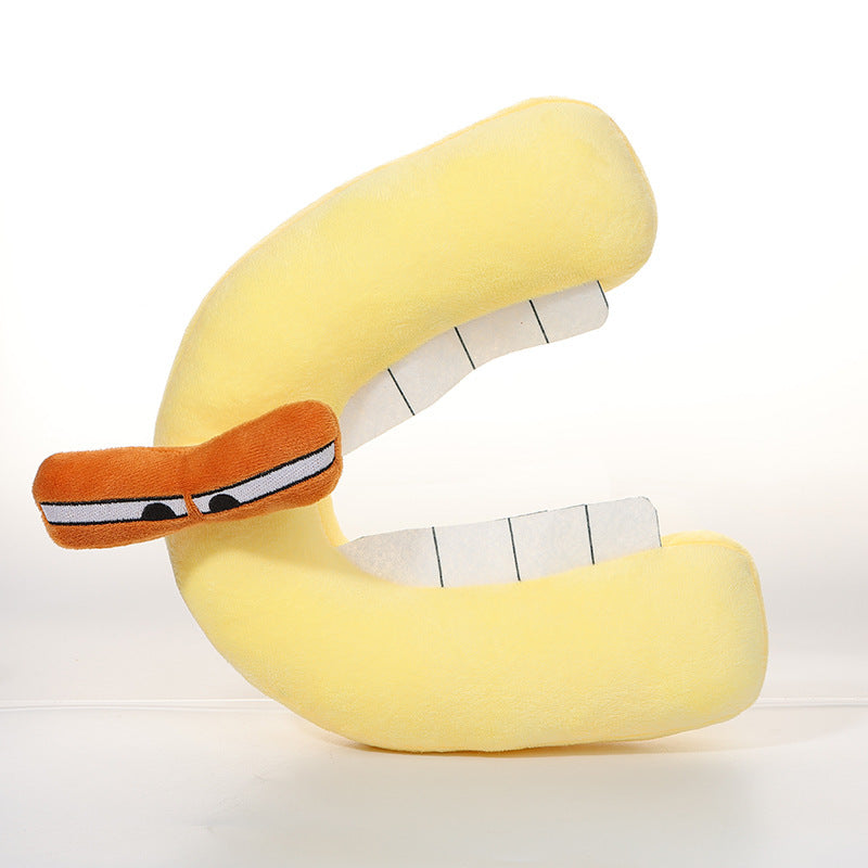 Cross-border Alphabet Lore letter legend plush pillow doll children Enlightenment letter doll wholesale