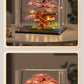 Wow, custom cherry tree building blocks assembled children's toys boys and girls Valentine's Day gift Jihui M2109