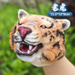 Dinosaur Hand Puppet Cross-Border Wholesale Gloves Soft Rubber Triceratops Tyrannosaurus Rex Children's Simulation Animal Model Boy Toy