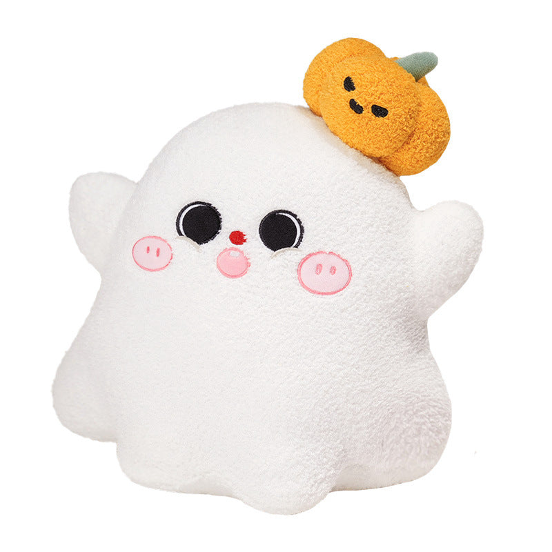 Cute Halloween Pumpkin Doll Ghost Imp Pillow Plush Toy Decoration Sofa Ornament Doll