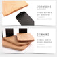 Japanese Style Simple Wooden Book Stand Creative Black Walnut Wood Thickened Bookshelf Bookend Student's Solid Wood Bookend Logo
