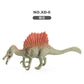 Children's Dinosaur Simulation Animal Ornaments Multiple Mini Solid Dinosaur Model Stegosaurus Spinosaurus Bull Dragon Bag Ornaments