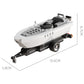Cross-border engineering series truck city bus transport vehicle combined with small particle building blocks children's educational enlightenment toys