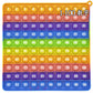 12X12 European and American Multiplication Table Math Practice Board Silicone Educational Science Learning Aid Toy Fun
