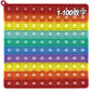 Promotional walking in Europe and America 12 factorial addition arithmetic learning puzzle science education pinch music teaching toys rodent pioneer