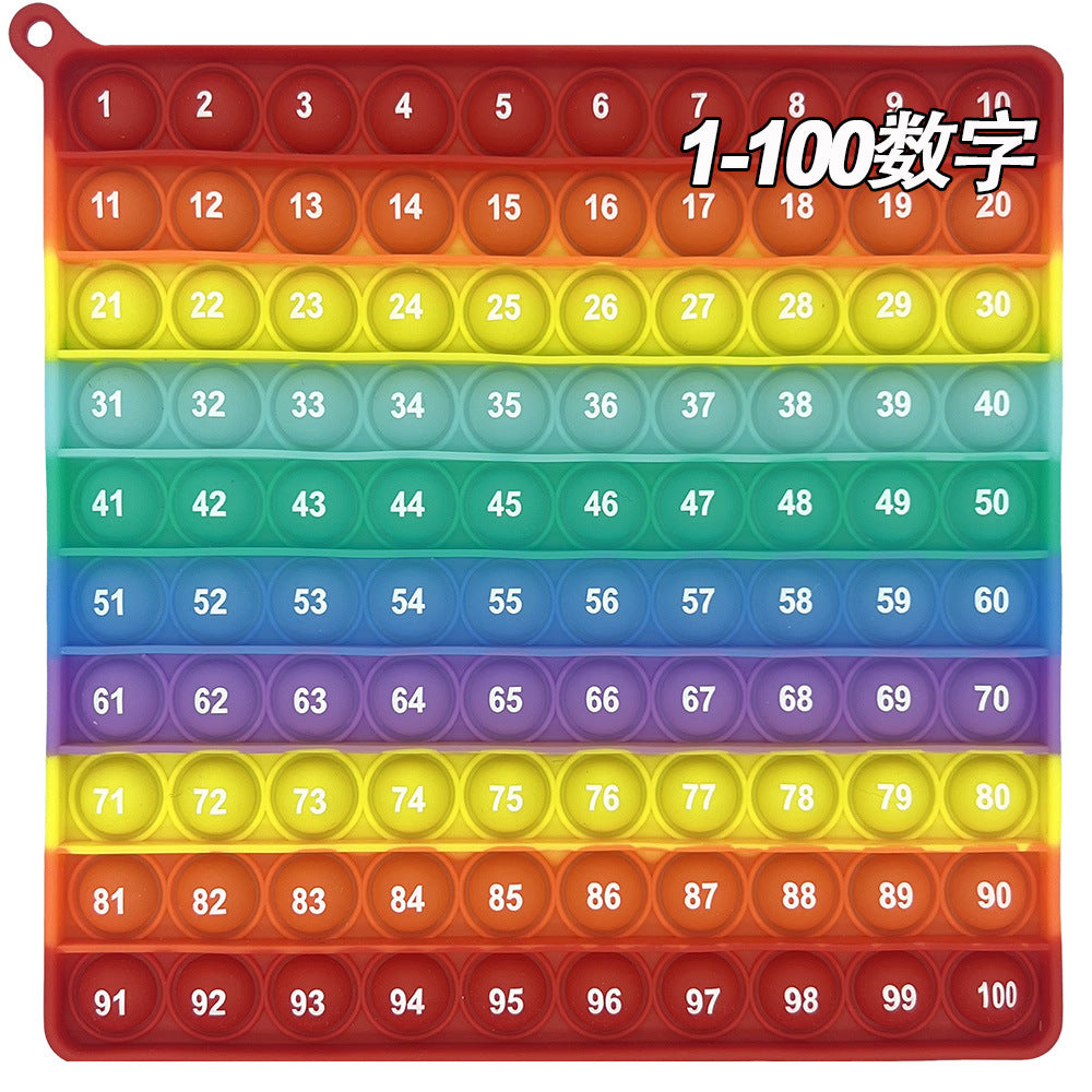 Promotional walking in Europe and America 12 factorial addition arithmetic learning puzzle science education pinch music teaching toys rodent pioneer