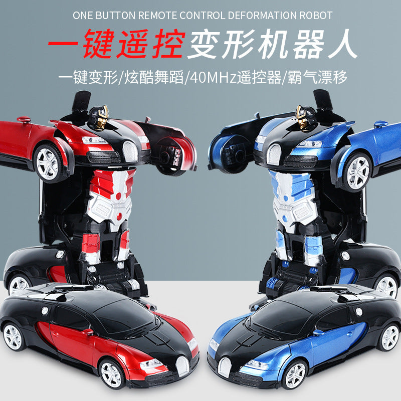 Children's deformation remote control car King Kong Bumblebee robot rechargeable electric drop-resistant children boy toy racing car