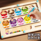 Wooden Children's Magnetic Counting Operation Color Classification Magnetic Pen Bead Shift Game Educational Early Education Maze Toy