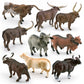 Cross-border simulation Texas Longhorn Watu West cow tumor cow charolai cow goer river buffalo model