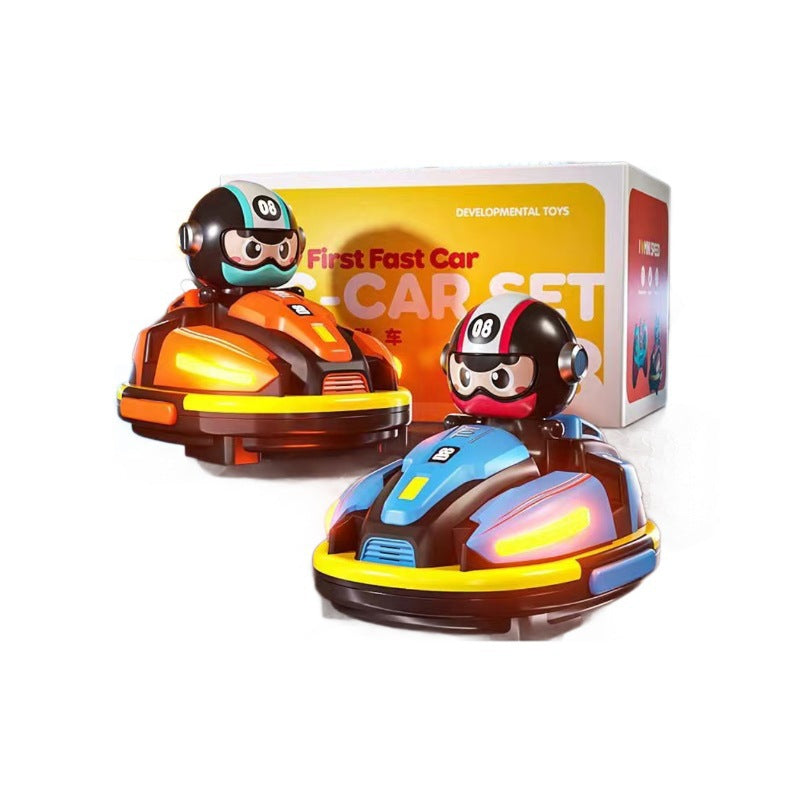 Children's Remote Control Car Toy Double Drift Kart Multiplayer Battle Family Racing Dual-Mode Bumper Car Gift