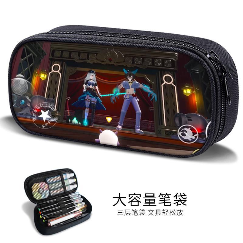 Redmond Irene Stationery Bag Eggman Party Peggy Two-Dimensional Pen Bag Boys Stationery Box Elementary School Pencil Bag