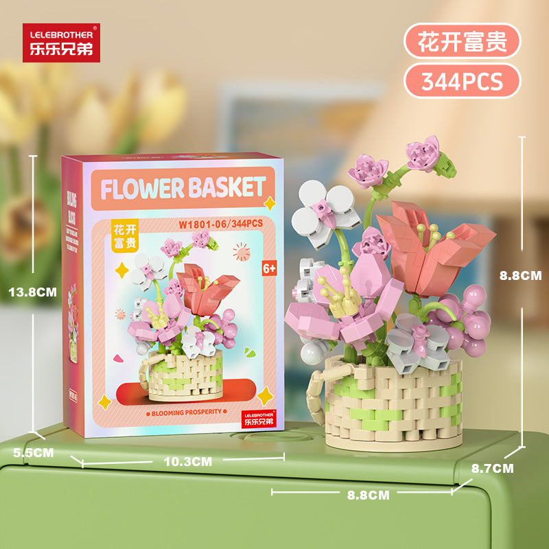Building Blocks Compatible with Assembling Small Boxed Children's Educational Toys, Building Blocks with Small Particles and Micro Particles, Wholesale