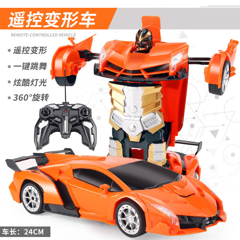 Children's deformation remote control car King Kong Bumblebee robot rechargeable electric drop-resistant children boy toy racing car