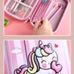 3D New Cute Eva Stationery Box Children's Multifunctional Large Capacity Pencil Bag Student Portable Square Pencil Box