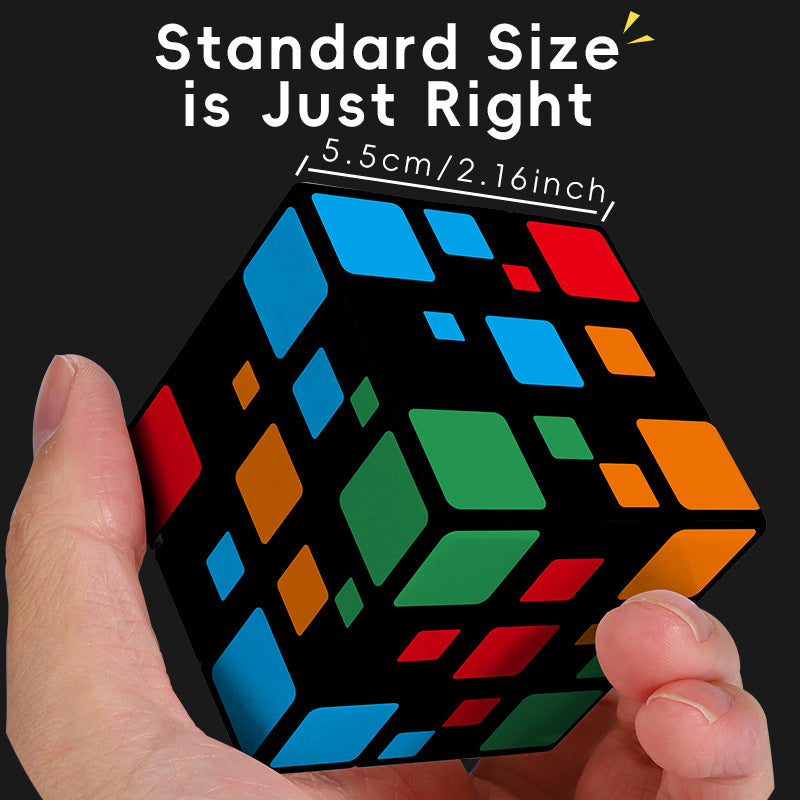 Cross-Border Uv Printed Personalized 3X3 Cube Square Network 3X3 Arrow 3X3 Tic-Tac-Toe Cube Wholesale
