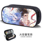 Essential Stationery for the Beginning of School: Nezha the Magic Child Sea Pen Bag for Boys, Anime Merchandise, Lotus Cake Cp Unisex Stationery Box Trend