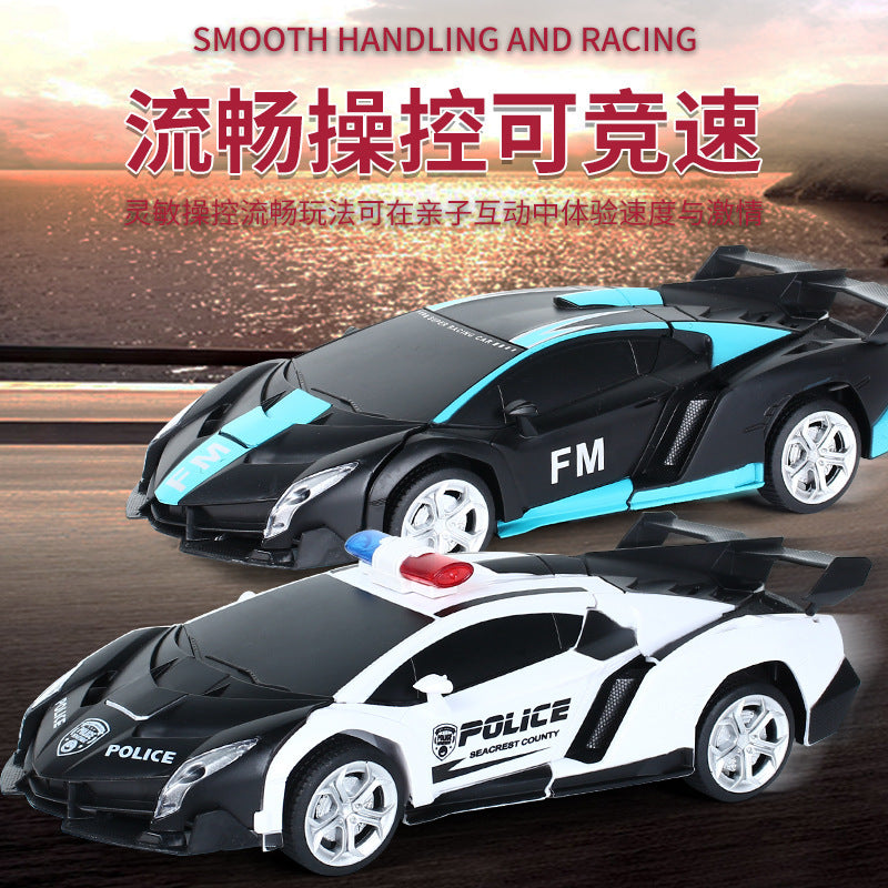 Children's deformation remote control car King Kong Bumblebee robot rechargeable electric drop-resistant children boy toy racing car