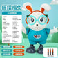 Stall explosions cute rabbit singing and dancing robot toy lighting music 1-year-old baby interactive head-up training