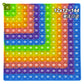 Learn 1-100 Number Bubble Press Mathematical Thinking Training Game Educational Science and Education Toys Rodent Killer Pioneer