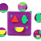 Children's educational geometric shape cognitive matching square plastic building blocks kindergarten baby intelligence box toys