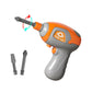Children's DIY Tool Box Complete Set with Screws and Nuts, Children's Toys, Educational Electric Drill for Assembly and Disassembly