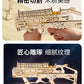 Wooden Rubber Tendon Gun Educational Toys Assembled 3d Puzzle Model Wooden Blocks Desert Eagle CSgo Game Same