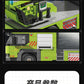 Cross-border engineering series truck city bus transport vehicle combined with small particle building blocks children's educational enlightenment toys