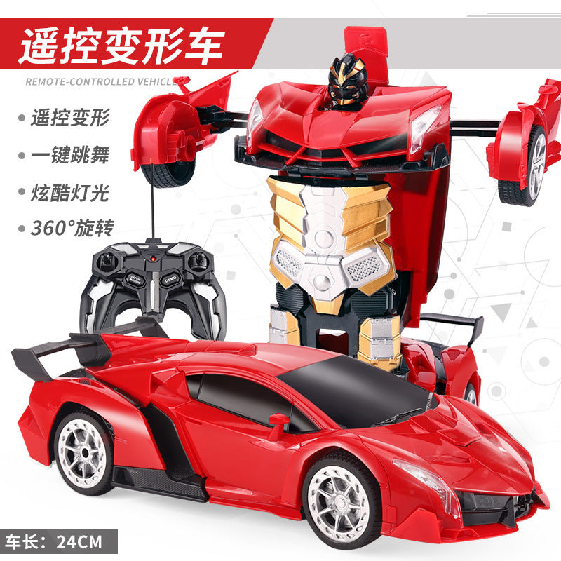 Children's deformation remote control car King Kong Bumblebee robot rechargeable electric drop-resistant children boy toy racing car
