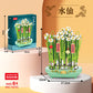 Wow, Custom Ornaments Educational Assembled Toy Gift 9020 New Year Lucifer Cat Fortune Tree Fortune 9021